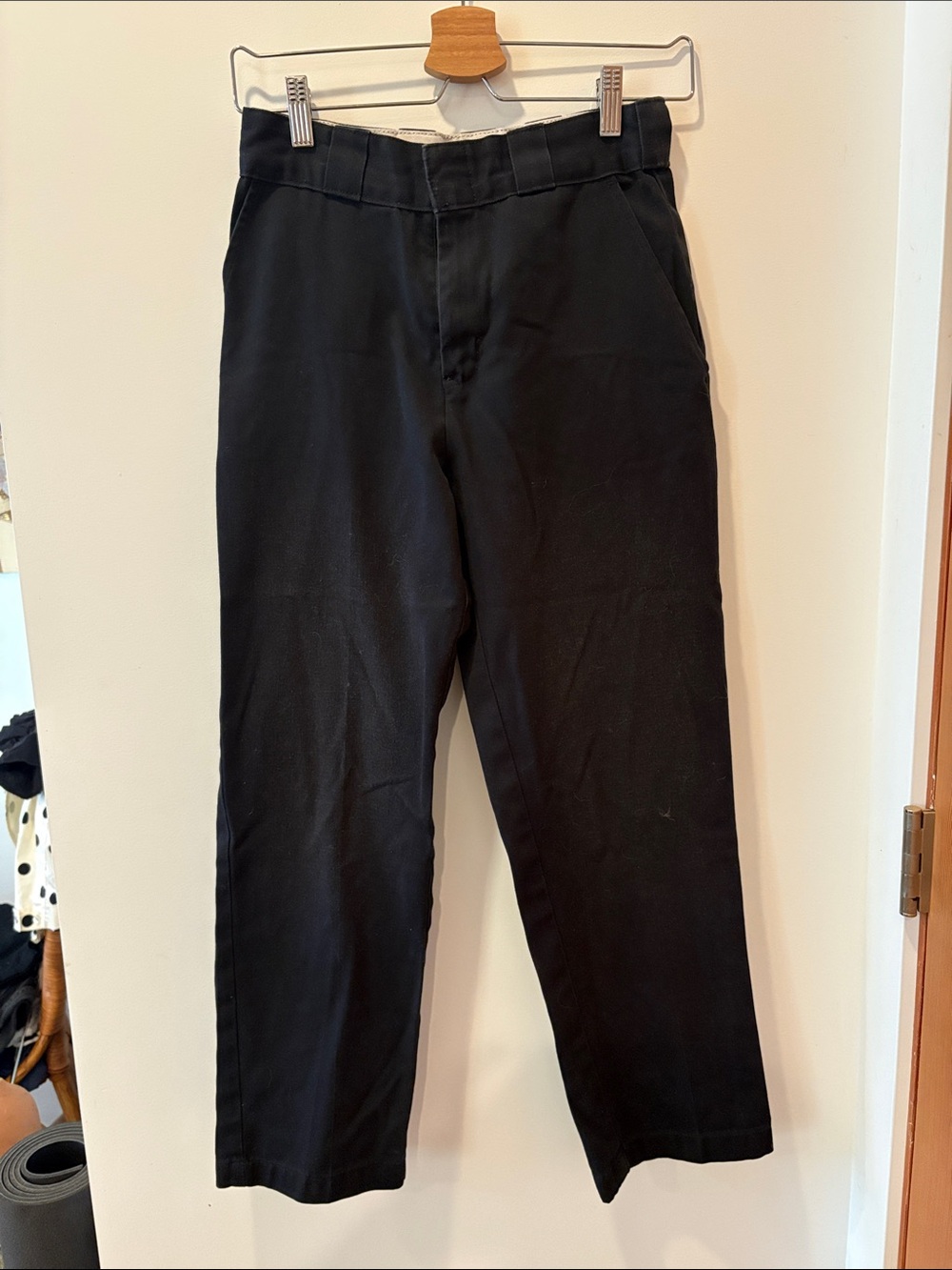 Dickies Black Straight Leg Work Pants